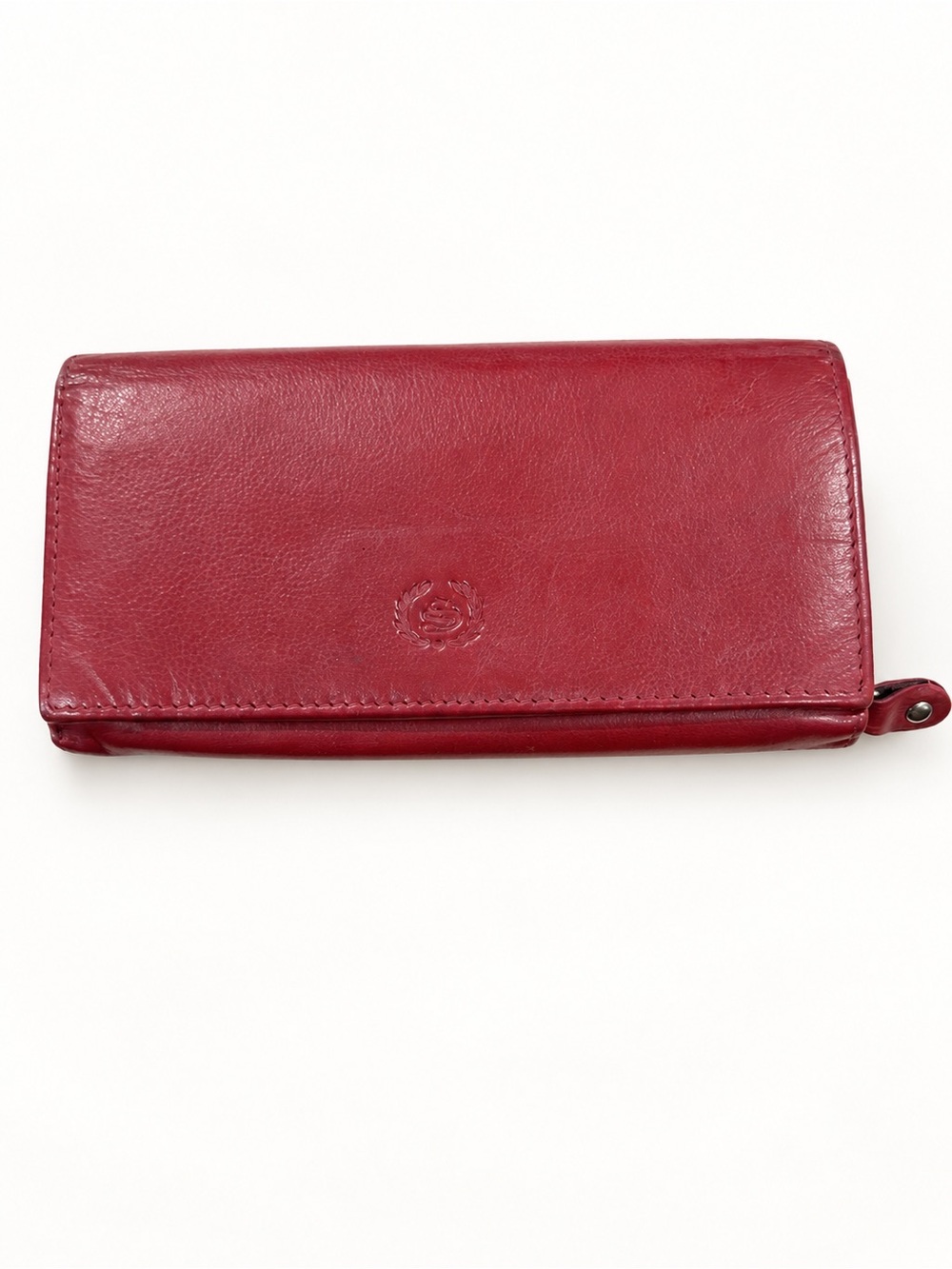 Red Leather Women's Wallet